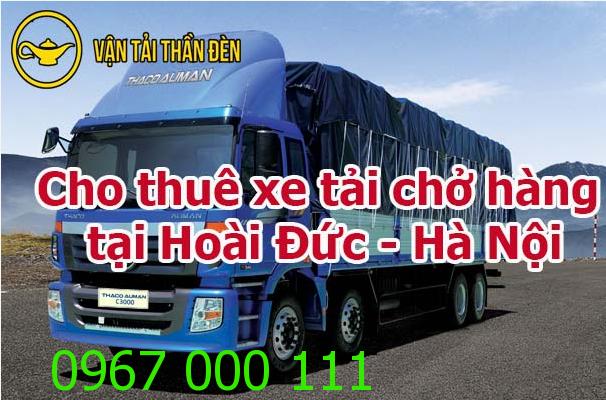 Cho thuê xe tải chở hàng tại Hoài Đức - Hà Nội
