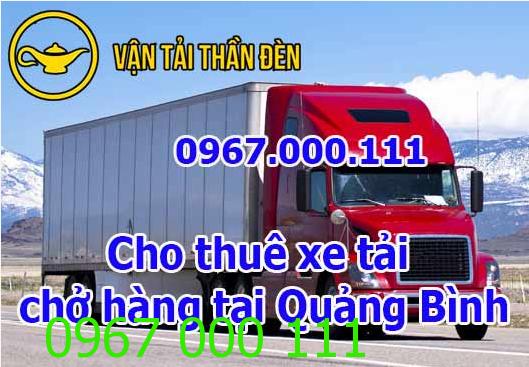 Dịch vụ cho thuê xe tải chở hàng tại Quảng Bình