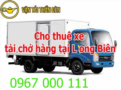 Dịch vụ cho thuê xe tải chở hàng tại Long Biên - Hà Nội