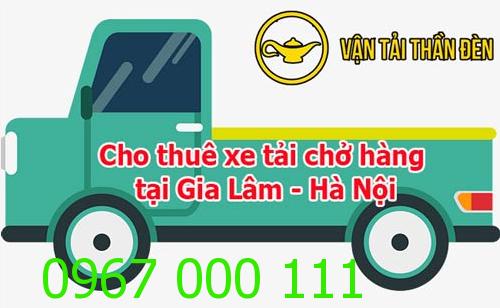 Cho thuê xe tải chở hàng tại Gia Lâm Hà Nội